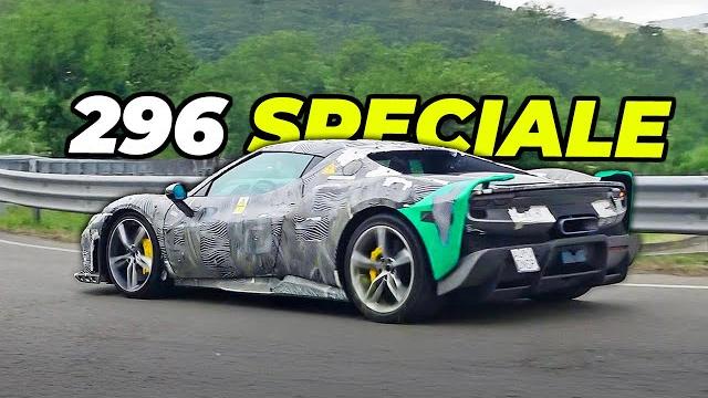 There is a new special ferrari on the road! There is a new special ferrari on the road!