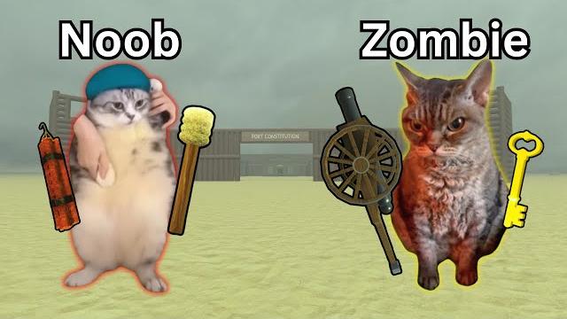 Roblox dead rails but it's cats. (part 3) Roblox dead rails but it's cats. (part 3)