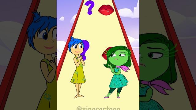 New kiss run joy vs disgust funny epic challenge! New kiss run joy vs disgust funny epic challenge!
