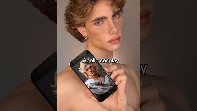 Apollo cosplay #miraculous #apollo #makeup #shorts Apollo cosplay #miraculous #apollo #makeup #shorts