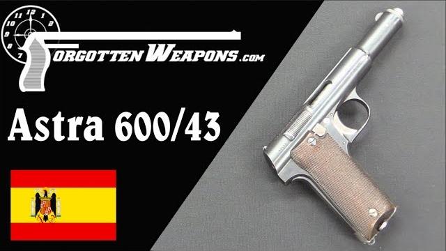 Astra 600/43: a straight blowback 9mm for the wehrmacht Astra 600/43: a straight blowback 9mm for the wehrmacht