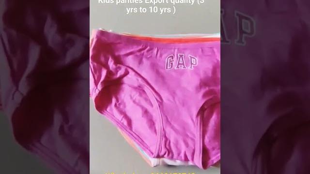 Kids panties &age (3 to 10 yrs girls.) Kids panties &age (3 to 10 yrs girls.)