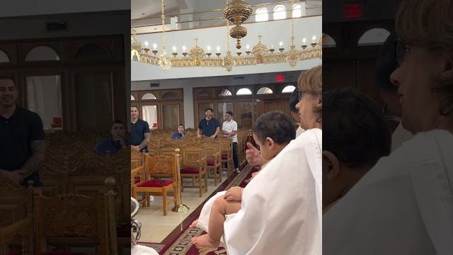 Hilarious video of baby peeing during baptism goes viral Hilarious video of baby peeing during baptism goes viral