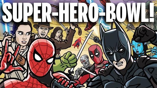 Super-hero-bowl! - toon sandwich Super-hero-bowl! - toon sandwich