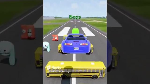 Girls vs boys drive cars #shorts #cars #beamngdrive #shortsbeamnggames #shortslifereality Girls vs boys drive cars #shorts #cars #beamngdrive #shortsbeamnggames #shortslifereality