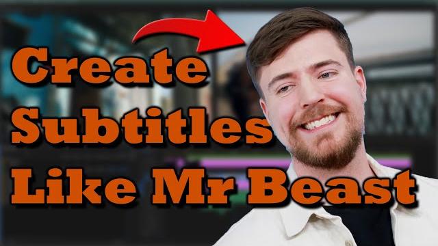 How to create animated subtitles like mrbeast in adobe premiere pro | step-by-step tutorial How to create animated subtitles like mrbeast in adobe premiere pro | step-by-step tutorial
