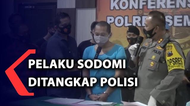 Pelaku sodomi ditangkap polisi Pelaku sodomi ditangkap polisi