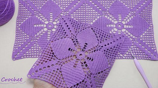 Вязание крючком цветочные квадратные мотивы мкsuper beautiful pattern crochet square floral motifs Вязание крючком цветочные квадратные мотивы мкsuper beautiful pattern crochet square floral motifs