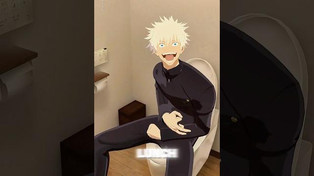 Hollow brown: version 4 gojo vs toji in the bathroom #anime #jjk #jujutsukaisen #gojo #toji Hollow brown: version 4 gojo vs toji in the bathroom #anime #jjk #jujutsukaisen #gojo #toji