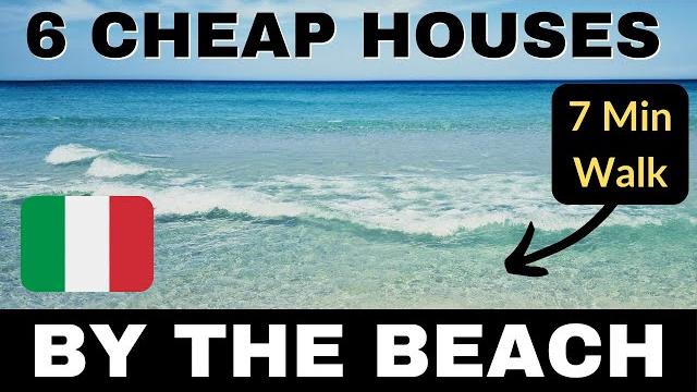 6 cheap houses by the beach in italy (retire here) 6 cheap houses by the beach in italy (retire here)