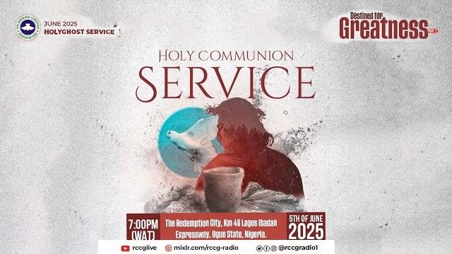 Rccg june 5th 2025 | holy communion service Rccg june 5th 2025 | holy communion service