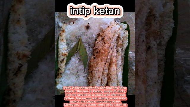 Intip ketan Intip ketan