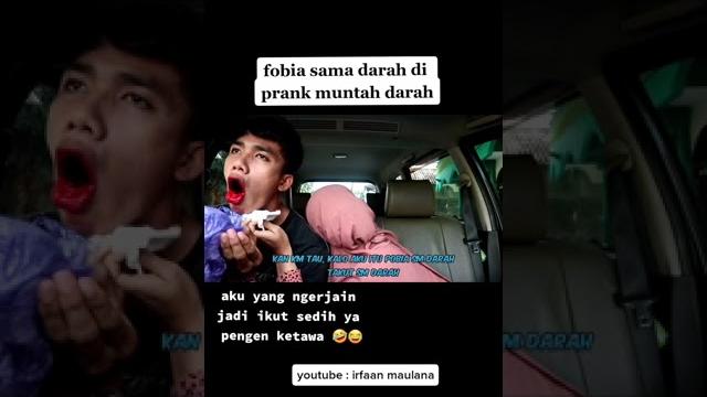 Fobia sama darah di prank muntah darah Fobia sama darah di prank muntah darah