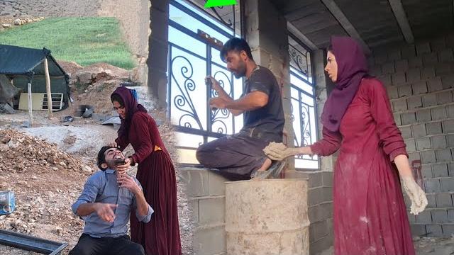 Magical transformation: sahar's house with new doors and windows brings laughter and joy to children Magical transformation: sahar's house with new doors and windows brings laughter and joy to children