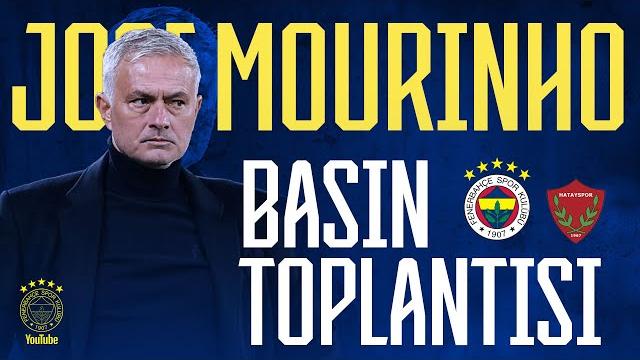 Teknik direktörümüz jose mourinho'nun maç sonu basın toplantısı | fenerbahçe 2-1 a. hatayspor Teknik direktörümüz jose mourinho'nun maç sonu basın toplantısı | fenerbahçe 2-1 a. hatayspor