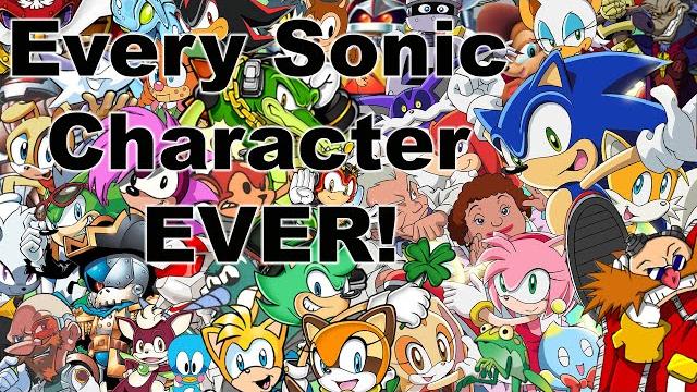 Every sonic character ever! 30th anniversary dedication Every sonic character ever! 30th anniversary dedication