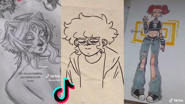 1 hour of alt drawing tiktoks - new art compilation #1 1 hour of alt drawing tiktoks - new art compilation #1