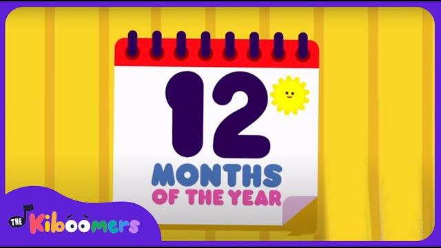 12 months of the year - the kiboomrs preschool songs for circle time - learning song 12 months of the year - the kiboomrs preschool songs for circle time - learning song