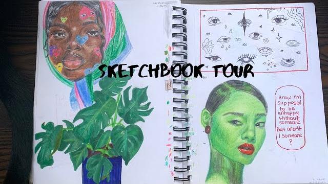 Sketchbook tour 2020 Sketchbook tour 2020