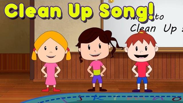 Clean up song for children - by elf learning Clean up song for children - by elf learning