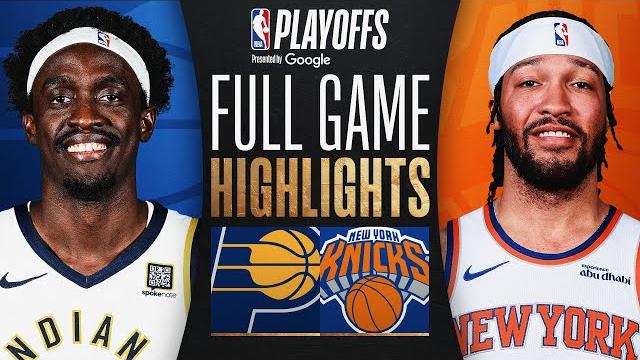 #4 pacers at #3 knicks | full game 2 highlights | may 23, 2025 #4 pacers at #3 knicks | full game 2 highlights | may 23, 2025
