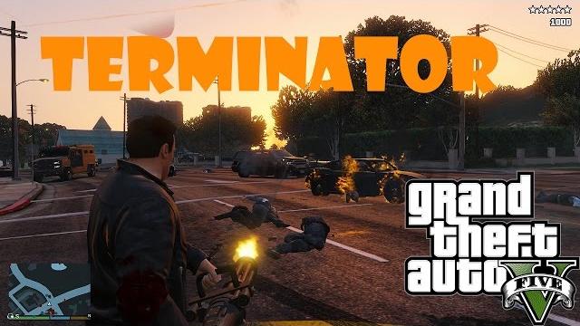 Терминатор gta 5 - гта 5 мод - обзор мода Терминатор gta 5 - гта 5 мод - обзор мода