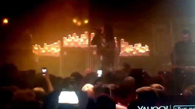 Beyond the barricade motionless in white yahoo livestream 'nip slip' and chris funny moments Beyond the barricade motionless in white yahoo livestream 'nip slip' and chris funny moments
