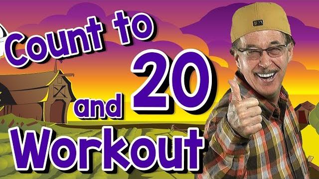 Count to 20 and workout | fun counting song for kids | count by 1's to 20 | jack hartmann Count to 20 and workout | fun counting song for kids | count by 1's to 20 | jack hartmann