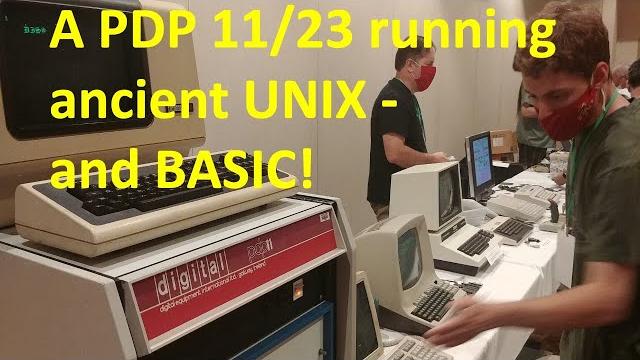 Pdp 11/23 running unix version 6 at vcf midwest! Pdp 11/23 running unix version 6 at vcf midwest!