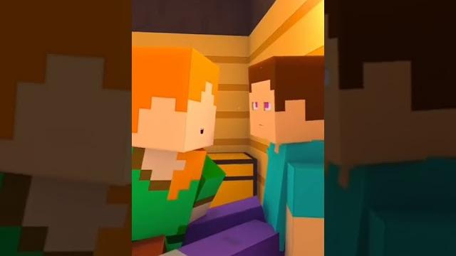 Minecraft animation steve and alex love Minecraft animation steve and alex love