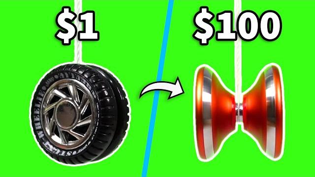 Yoyos, but they get more expensive after every trick Yoyos, but they get more expensive after every trick