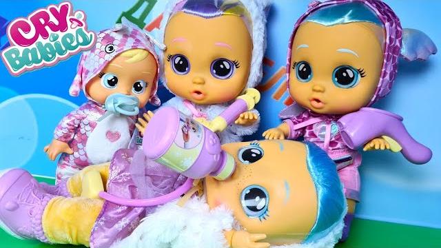 Crystal is sick the edge of the baby let's get treated soon! cry babies dolls pupsiki cartoons Crystal is sick the edge of the baby let's get treated soon! cry babies dolls pupsiki cartoons