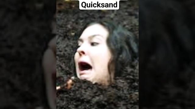 Actually girl try to escape her | girl sinking in quicksand | mud #survival #adventure #quicksand Actually girl try to escape her | girl sinking in quicksand | mud #survival #adventure #quicksand
