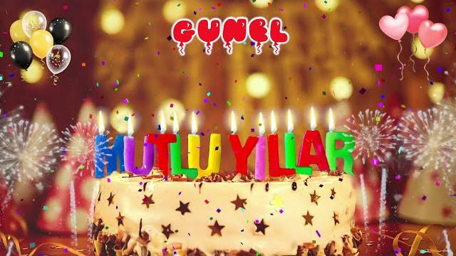 Günel iyi ki doğdun – mutlu yıllar Günel iyi ki doğdun – mutlu yıllar