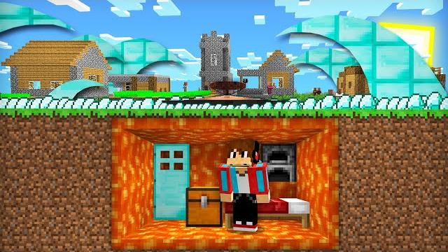 Как мне пережить алмазное цунами в майнкрафт | компот minecraft Как мне пережить алмазное цунами в майнкрафт | компот minecraft