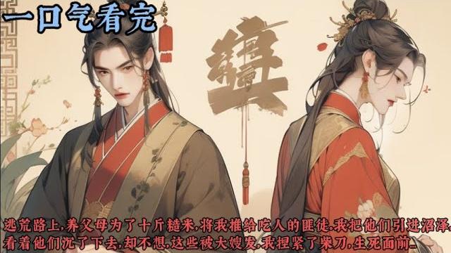 【古風輕小說】《凌云直上》逃荒路上,养父母为了十斤糙米,将我推给吃人的匪徒,我把他们引进沼泽,看着他们沉了下去,却不想,这些被大嫂发现,我捏紧了柴刀,生死面前,自己的命才最要紧... 【古風輕小說】《凌云直上》逃荒路上,养父母为了十斤糙米,将我推给吃人的匪徒,我把他们引进沼泽,看着他们沉了下去,却不想,这些被大嫂发现,我捏紧了柴刀,生死面前,自己的命才最要紧...