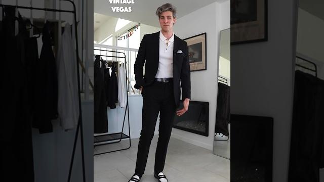 1 black suit - 5 outfit ideas 1 black suit - 5 outfit ideas
