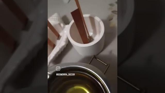 Свеча ракушка, ручная работа Свеча ракушка, ручная работа
