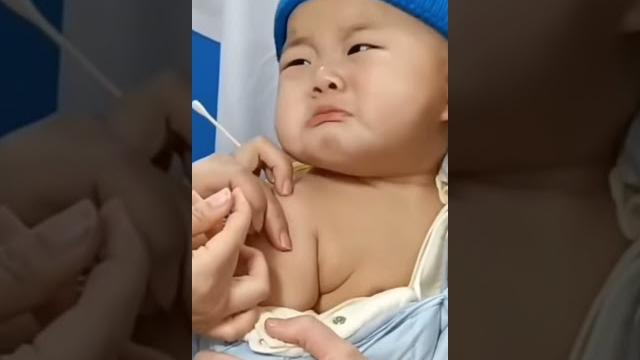Cute baby injection short #injection #shorts #shortsvideo Cute baby injection short #injection #shorts #shortsvideo