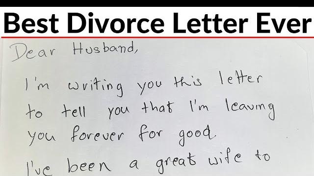 Wife demands divorce in letter,husband's brilliant reply makes her regret every word|revenge lessons Wife demands divorce in letter,husband's brilliant reply makes her regret every word|revenge lessons