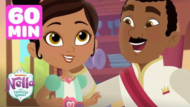 Nella the princess knight rescues her family! | 1 hour compilation | shimmer and shine Nella the princess knight rescues her family! | 1 hour compilation | shimmer and shine