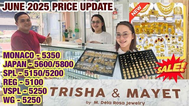 June 2025 trisha & mayet mura at authentic gold and diamond jewelry must watch!daming design June 2025 trisha & mayet mura at authentic gold and diamond jewelry must watch!daming design