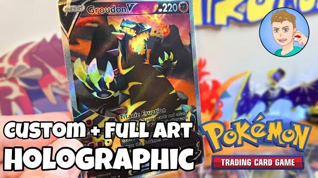 How to make your own custom full art pokémon cards! How to make your own custom full art pokémon cards!