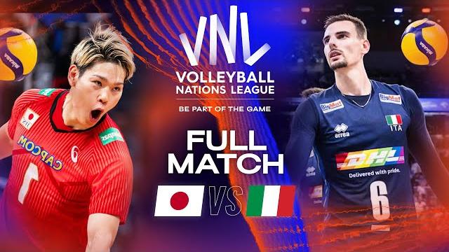 Japan vs. italy - full match | men's vnl 2023 Japan vs. italy - full match | men's vnl 2023