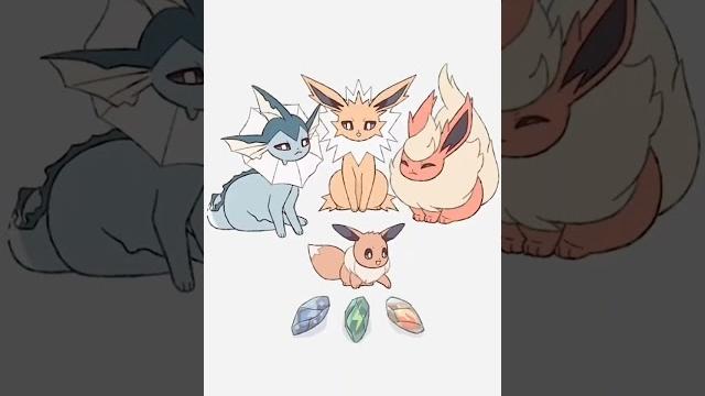 What eevee evolved into vaporeon jolteonflareon What eevee evolved into vaporeon jolteonflareon