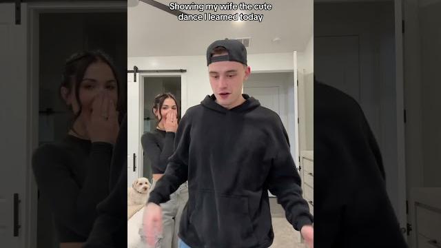 Showing my wife the dance i learned today Showing my wife the dance i learned today