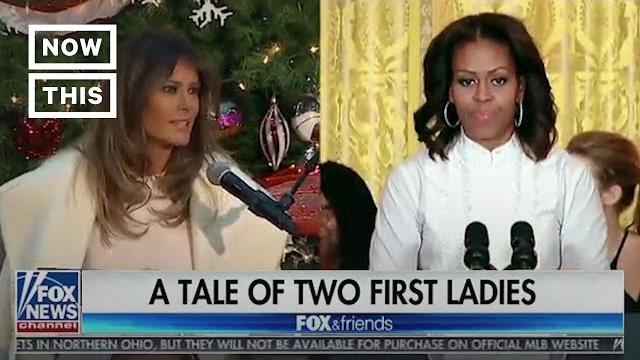How fox news covered michelle obama vs. melania trump | nowthis How fox news covered michelle obama vs. melania trump | nowthis
