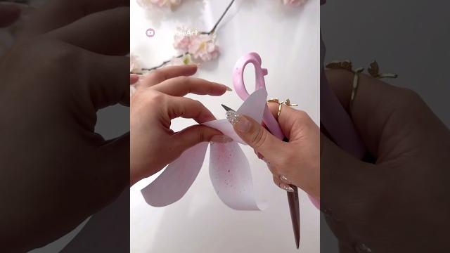 Diy easy paper flower Diy easy paper flower