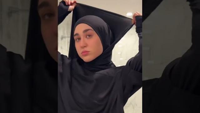 My go to training hijab style My go to training hijab style