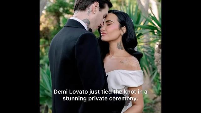 Inside demi lovato’s stunning wedding ceremony Inside demi lovato’s stunning wedding ceremony